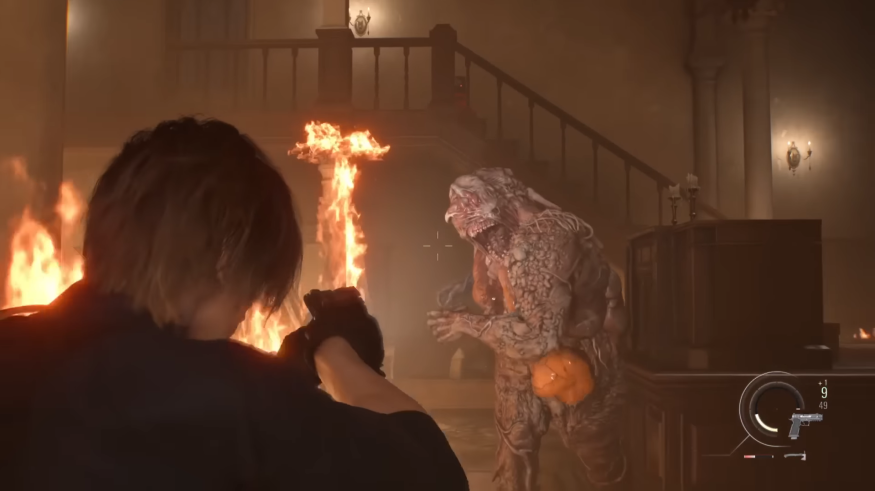 Resident Evil Requiem Blister Borne Boss Fight