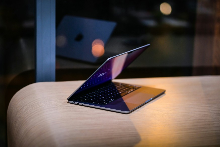 Laptop on a Table