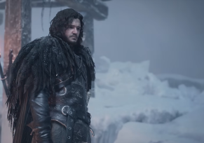 Jon Snow in Game of Thrones Kingsroad