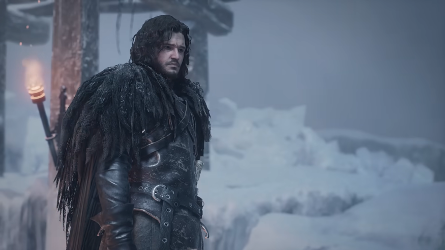 Jon Snow in Game of Thrones Kingsroad