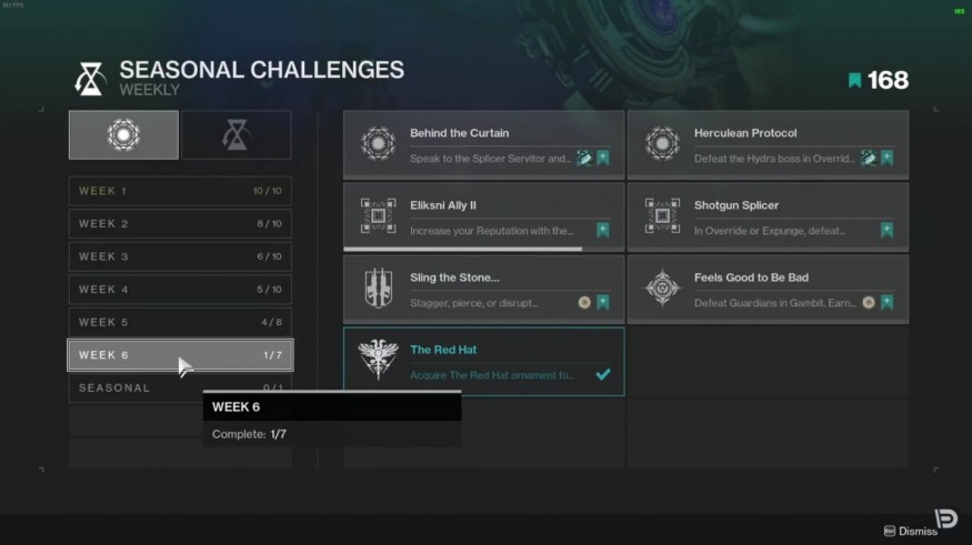 WEEK 6 CHALLENGES