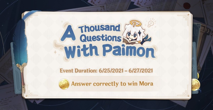 A THOUSAND QUESTIONS WITH PAIMON