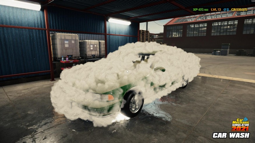 AT THE CAR WASH