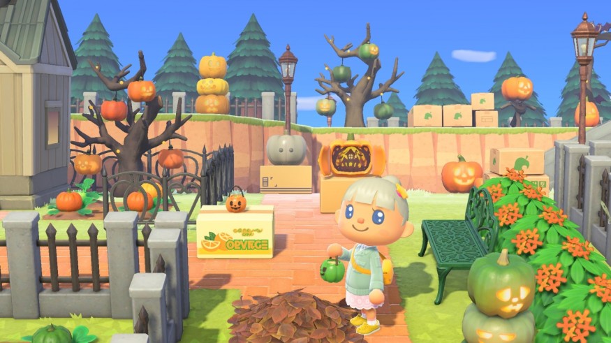 HALLOWEEN IN ANIMAL CROSSING