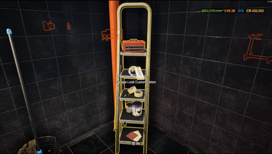 THE GARAGE LOOK CUSTOMIZATION TOOL