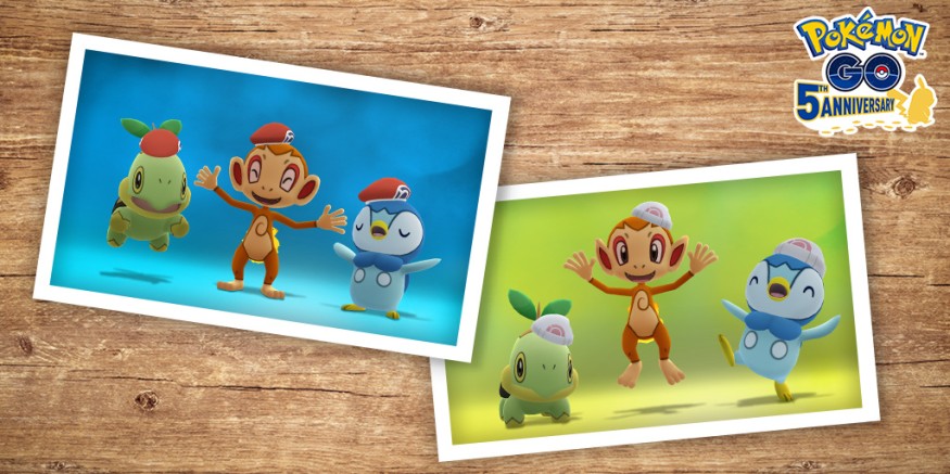 THE SINNOH STARTERS
