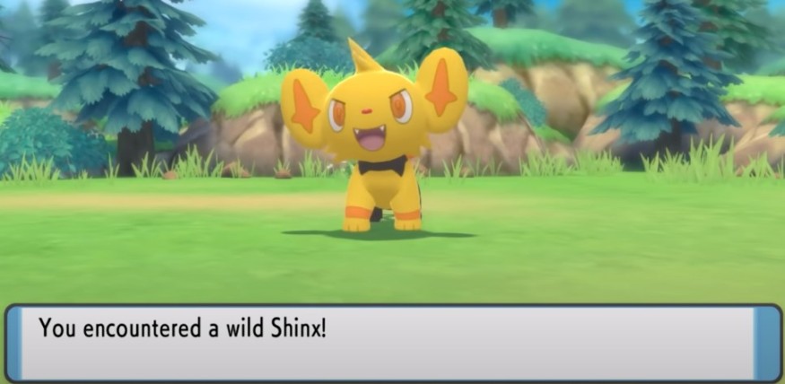 YOU ENCOUNTERED A WILD SHINY SHINX
