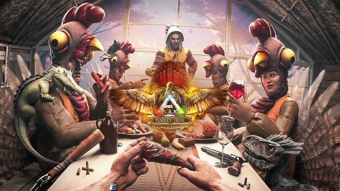 CELEBRATING THANKSGIVING IN ARK SURVIVAL EVOLVED