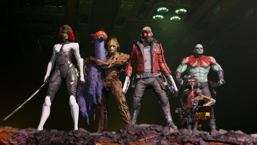 THE GUARDIANS OF THE GALAXY