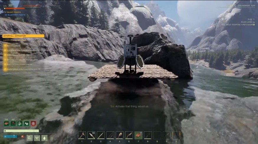 PLANTING THE BEACON