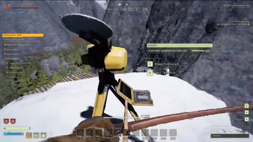 SCANNING THE AREA