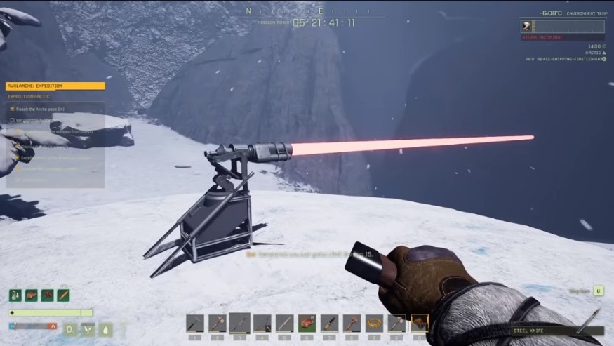 FIRING THE LASER