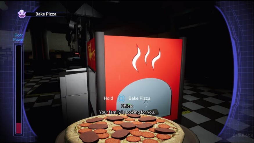 BAKING PIZZA