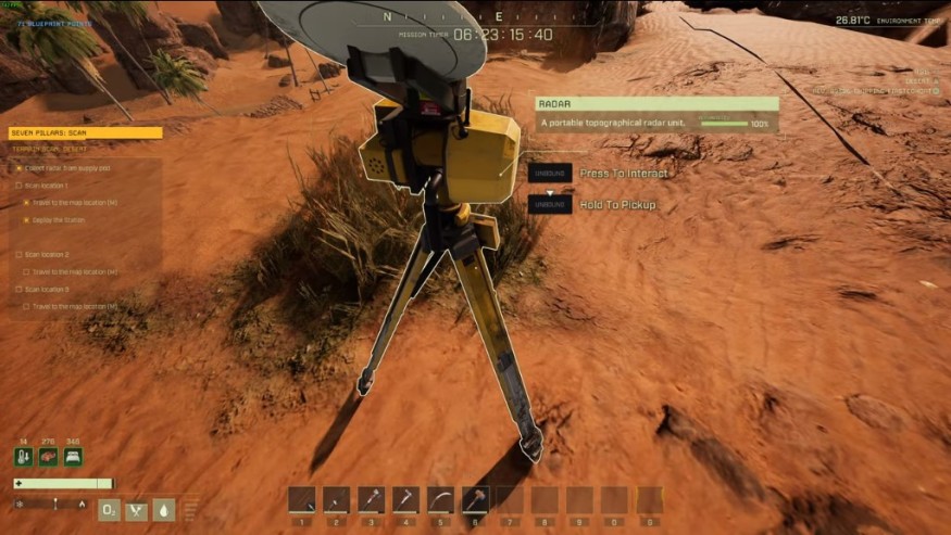 SETTING UP THE RADAR