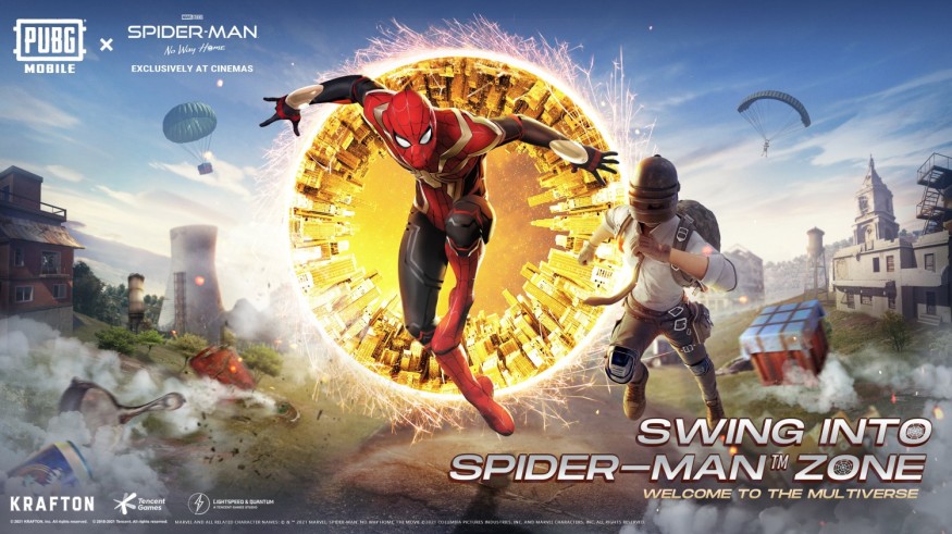 PUBG MOBILE-SPIDER-MAN CROSSOVER