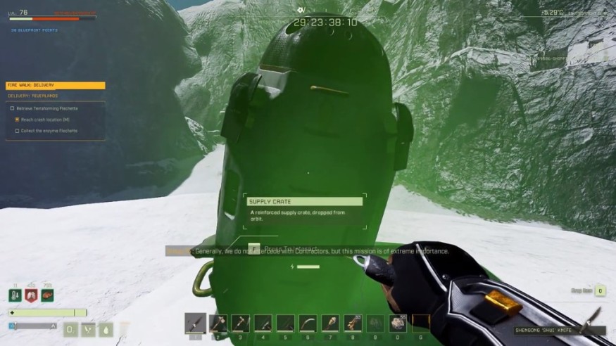 RETRIEVING THE BIO-WEAPON