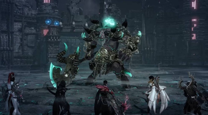 lost ark screencap party battle