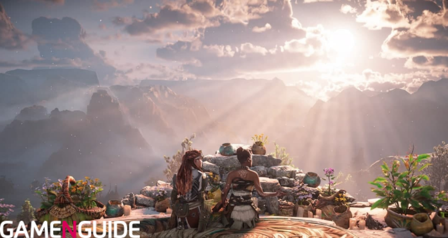 horizon forbidden west screen