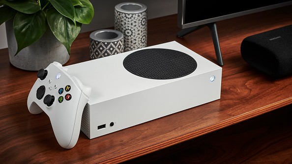 xbox serie s closeup