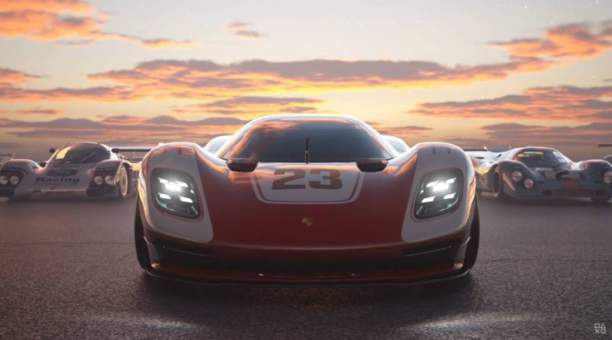 gran turismo 7 trailer screen