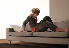 Sora wakes up in an apartment