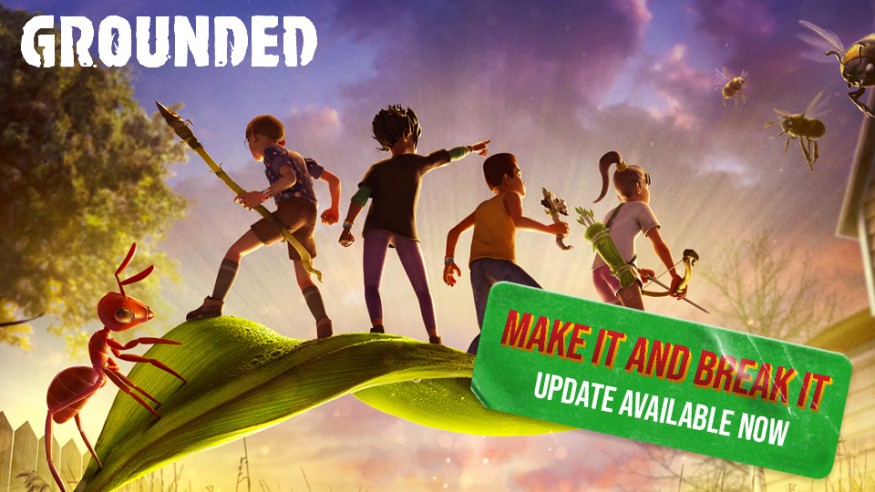 Grounded 1.3 Update: Create, Share, Play! Player-Created Playgrounds, New Features Live Now
